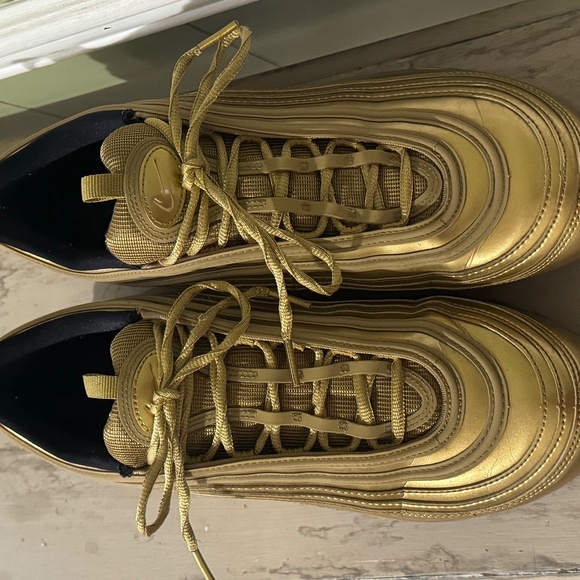 Nike Air Max 97 OG Olympic Gold Men’s size 12 Sneakers - Picture 3 of 6